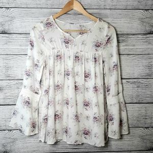 Children's Place Long Bell Sleeve blouse size 16